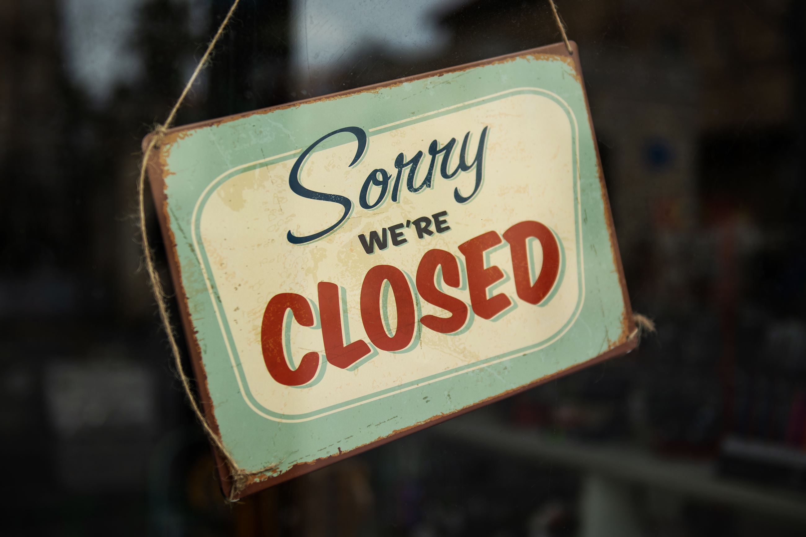 Sorry Closed