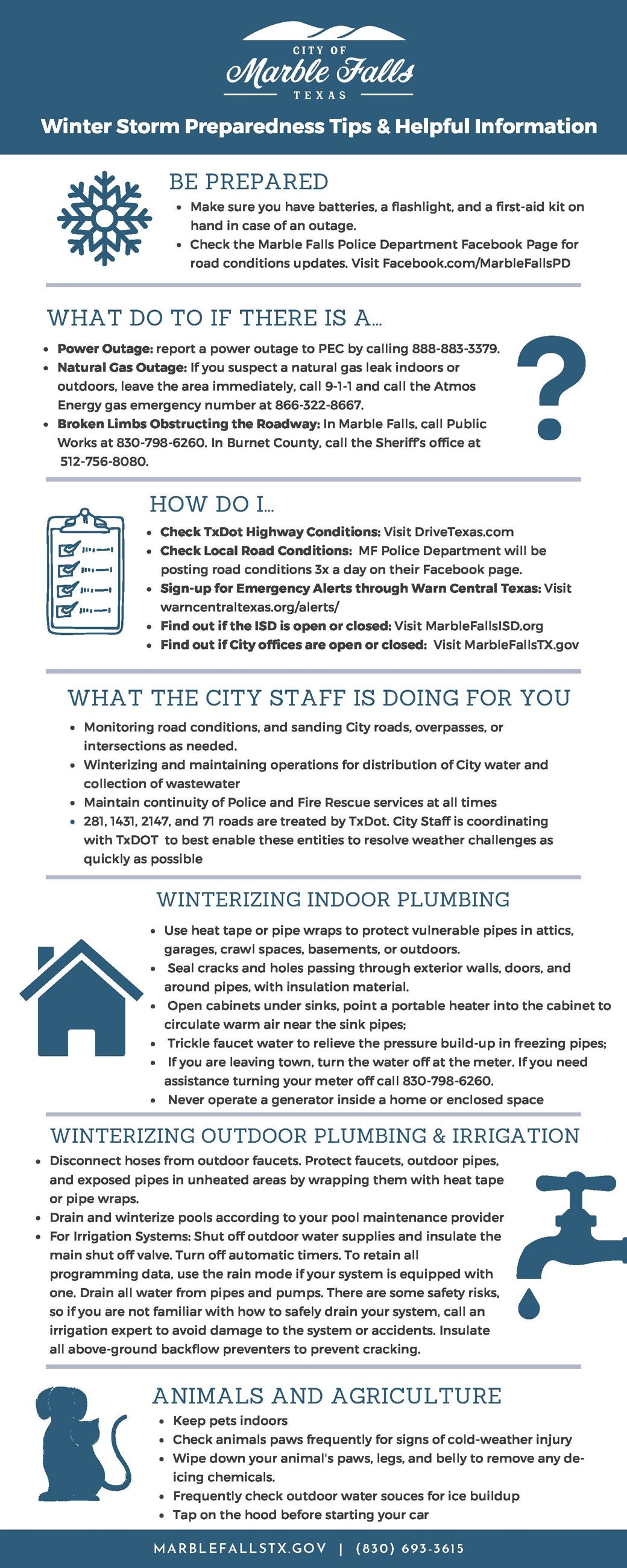 Preparing for Winter Weather